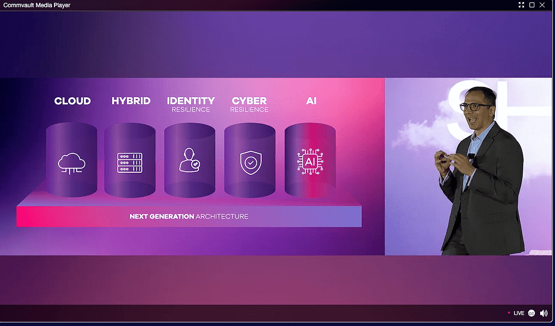 Commvault Unity Architecture